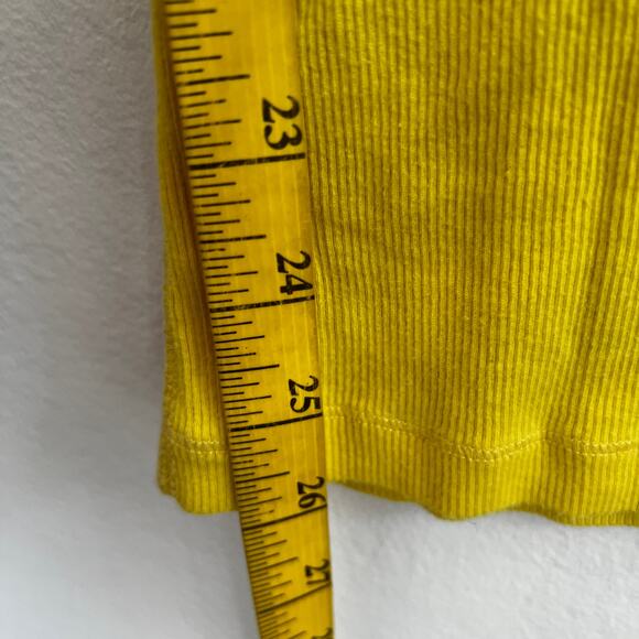 Abercrombie & Fitch Y2K Ribbed‎ Long Line Stretchy Tank Top Layering Preppy - Picture 5 of 6